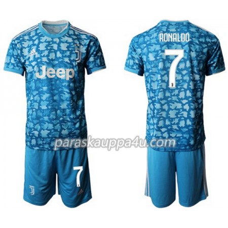 Juventus Ronaldo 7 Lasten Kolmaspelipaita 2019-2020 Lyhythihainen (+ shortsit)
